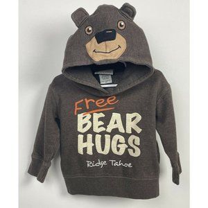 Artisans Animal Toddler Brown Bear Hooded Coat Sweater Hugs Tahoe 3 3T Unisex